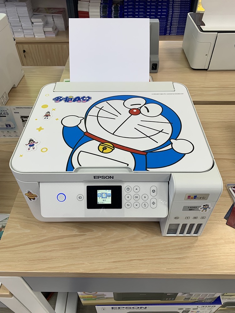 爱普生Epson L4166/L4266/4268彩色无线多功能喷墨一体机打印复印扫描家用手机WIFI学生作业照片墨仓办公